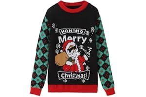 MyFav Kids Ugly Christmas Sweater Boys Funny Xmas Outfit Novelty Crewneck Pullover Tops