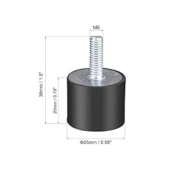 uxcell M6 Thread Rubber Mounts,Vibration