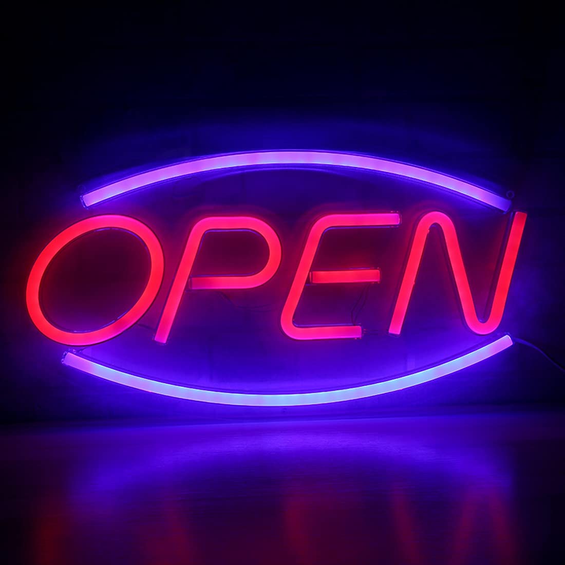Neon Light Sign LED OPEN Night Lights USB Operated Decorative Marquee Sign Bar Pub Store Club Garage Home Party Decor