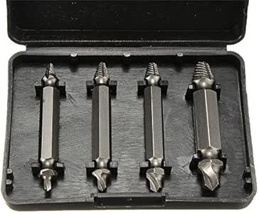 Doble taladro lateral tornillo dañado Extractor Out Remover Handymen