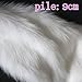 Solid Shaggy Faux Fur Fabric Long Pile Fur Costumes Cosplay Crafts Photographic Props Fake Fur Backdrops 60