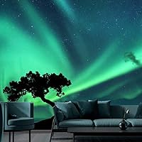 Wall Mural The Beautiful Space World Removable Self-Adhesive Wallpaper Wall Decoration for Bedroom Living Room - 66x96 inches