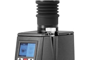 CAFEMASY Single Dose Hopper Compatible with Eureka Atom Espresso Grinder Aluminum Single Dose Coffee Grinder Hopper and Lid with Silicone Bellow Air Blower