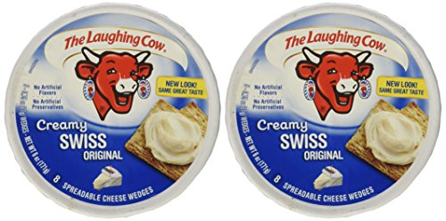 The laughing cow, spreadable cheese wedges, 6oz round (…