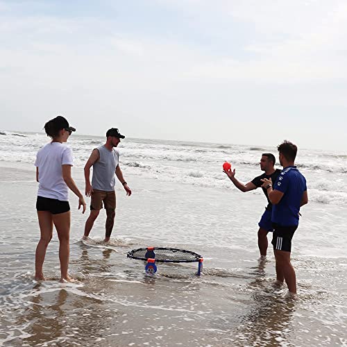 LIMERLO Spike Game Set, Beach Ball Game Set, Fully Foldable, Outdoor