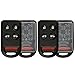 KeylessOption Just the Case Keyless Entry Remote Key Fob Shell, Pack of 2