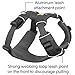 RUFFWEAR - Front Range Dog Harness, Reflective and Padded Harness for Training and Everyday, Twilight Gray (2017), Large/X-Large