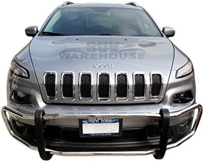 Wynntech Stainless Steel Front Runner Bumper Guard Protector For 2014-2017 Jeep Cherokee