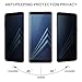 [2-Pack] PULEN Screen Protector Compatible with Samsung Galaxy A8 2018,[Privacy Protection] [Scratch Resistance][Anti-Fingerprint] [No-Bubble] Clear Privacy Protector Film