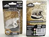 WizKids Deep Cuts Unpainted Miniatures: Polar Bear