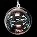 Clear Plastic Ball Fillable Ornament Favor 6.0