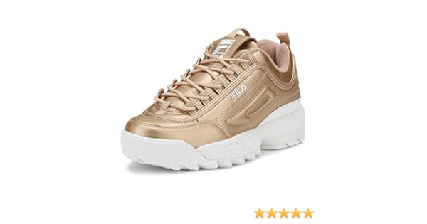 fila rose gold shoes