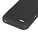 LK [Shock-Absorption] Hybrid Dual Layer Armor Defender Protective Case Cover for ZTE Maven / ZTE Overture 2 / ZTE Fanfare / ZTE Speed (Black)