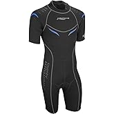Phantom Aquatics 2.5mm Marine Men's Shorty Wetsuit - Blue, X-Large