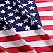 ANLEY Fly Breeze American National Flag 4x6 Foot Polyester - Vivid Color and Fade proof - Canvas Header and Brass Grommets - Banner Flags 4 X 6 Ft