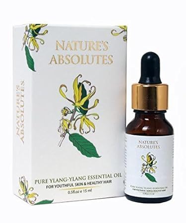 Nature's Absolutes Pure Ylang Ylang Essential Oil, 15ml