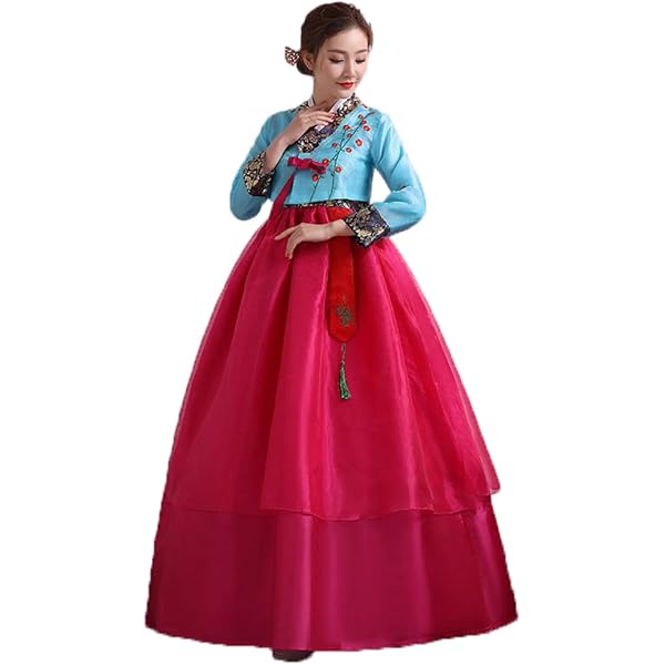 Costume Uomo Hanbok Coreano Tradizionale &ndash; Stile Dinastia Ming, Retr&ograve; Orientale Per Cosplay (Poliestere)