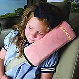 Car Belt Pillow,Beyoung (TM) Children Baby Safety Strap Plush Soft Cushion Headrest Neck Support Pillow Shoulder Cover Pad for Car Safety Seatbelt (Pink)