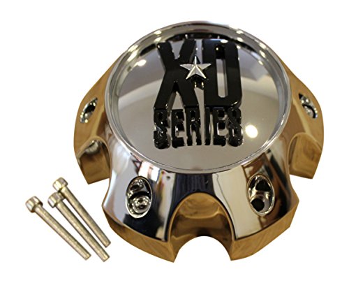 XD SERIES KMC 796 797 798 Chrome 6 Lug Wheel Rim Center Cap 1079L145 - Thumbnail 2
