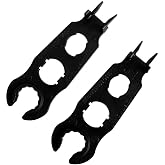 Renogy Solar Panel Connector Assembly Tool 1 Pair | Helps Assemble Custom Solar Connector Cables and Disconnect Locked Fittings; Compatible with Renogy Solar Connectors