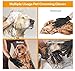 Pet ninja glove/Grooming Gloves for cat dog/Pets Hair Brush Remover Mitt/Enhanced Petting Glove Five Fingers Design/Perfect for Cats Dogs Horses with Long & Short Fur Shedding,Bathing,Massaging