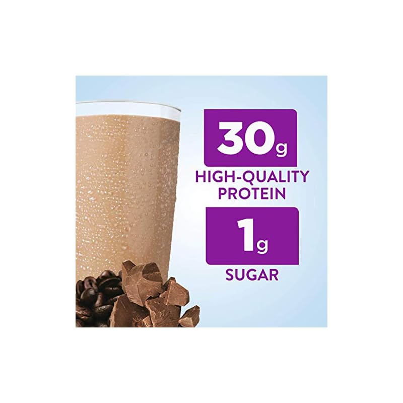 Ensure Max Protein Nutritional Shake With 30g Of Protein 1g Of Sugar High Protein Shake Cafe Mocha 11 Fl Oz 12 Foodnflavors Com