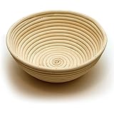 Happy Sales Round Proofing Basket Banneton Brotform 10 inch