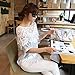 Weixinbuy Lady Lace Cape Collar Cutout Crochet Batwing Sleeve Tops Blouse M Grey