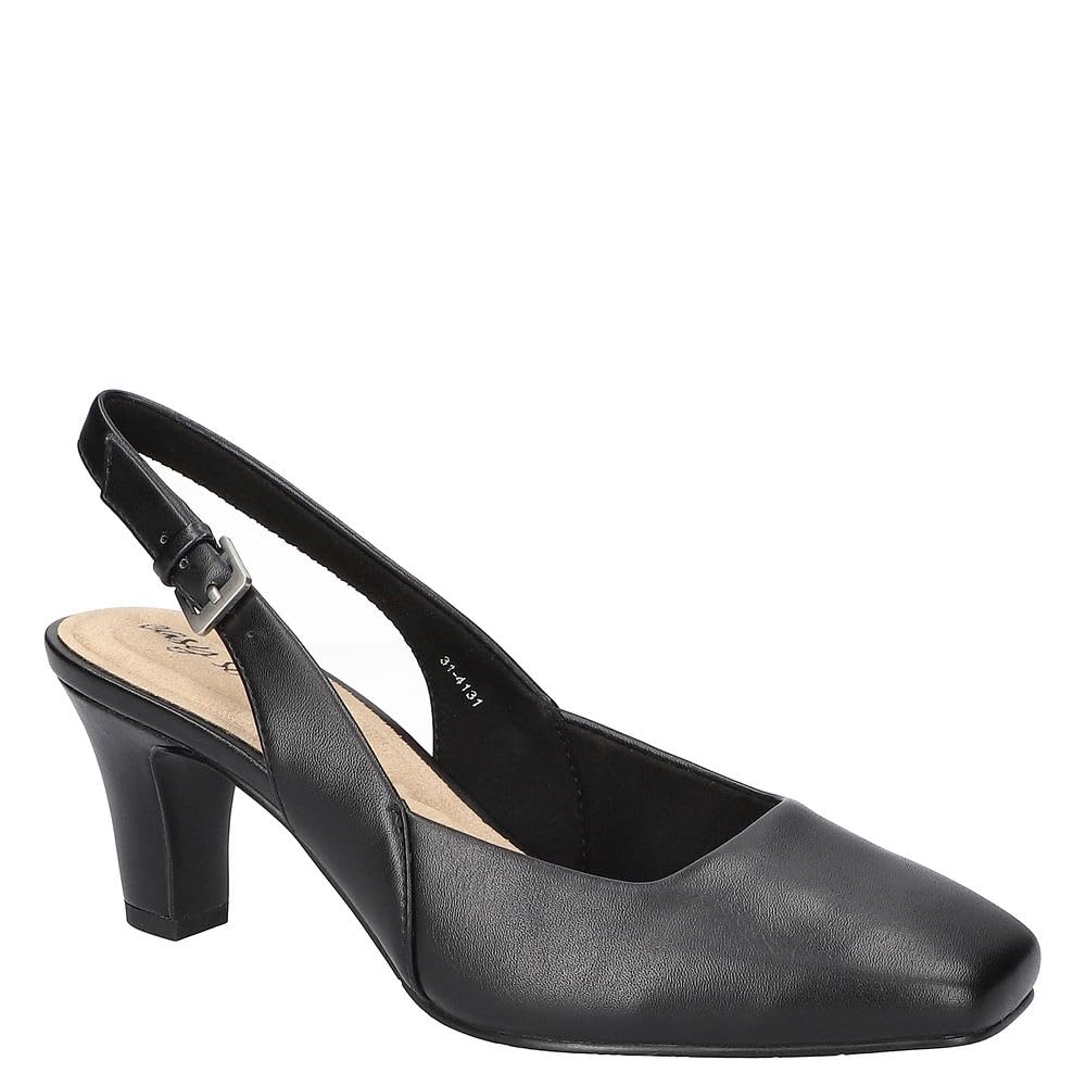 Easy Street Women’s Ritsa Pump, Black, 6 Wide