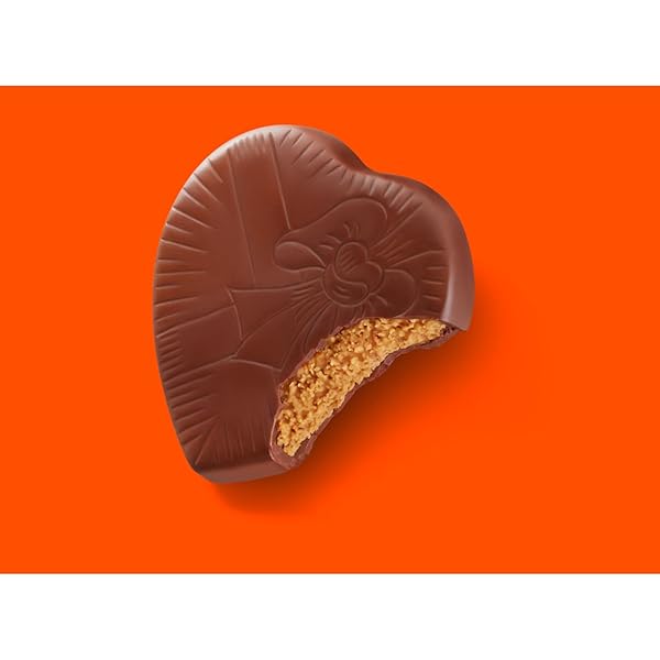 REESE’S MILK CHOCOLATE PEANUT BUTTER HEARTS, VALENTINE’S CANDY PACK, 16 OZ (2 PIECES)