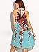Floerns Women's Summer Chiffon Sleeveless Party Dress - Small - Blue