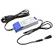 PLUSPOE 20 Watt Universal Dimmable Driver for LED Light Strips,110V AC to 12V DC Transformer, Compatible with Lutron and Leviton Switch Dimmer