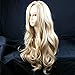 Fabulous Long Wavy Honey Blonde mix Ladies Wigs