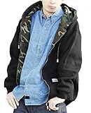 Pro Club Men's Full Zip Reversible Fleece and Thermal Hoodie