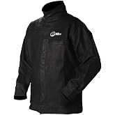 Leather Jacket, Black, Pigskin Leather, XL