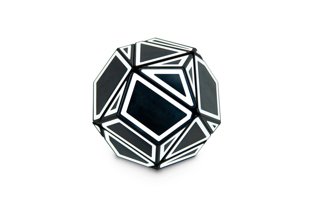 Meffert's Ghost Xtreme by Recent Toys, Brain Teaser Cube for Adults and Kids. Hard Difficulty Cube Fidget Toy Stress Relief Puzzle, Educational 3d puzzle game