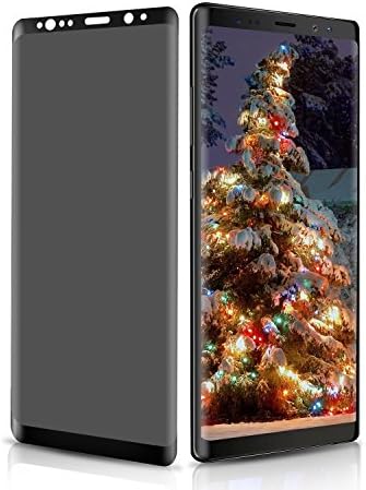 Samsung Galaxy Note 8 Screen Protector Topcanyon Note 8 [Upgraded version] Premium Privacy 3D Curved Anti-Spy Tempered [Case Friendly] Glass Screen Film for Samsung Galaxy Note 8 (Black)
