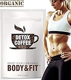[Upgraded] Detox Coffee with 100% Arabica – Powerful Natural Ingredients, Cleanse and Detox Body, Supports Weight Loss, Fast Results, Great Taste –FDA Certified and Organic (30 Servings)