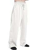 ZUGJAM Men's Baggy Sweatpants Wide Leg Lounge Sweat