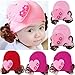 FEITONG(TM) Lovely Baby Girls Headbands Rhinestone Flower Headbands For Girls Infant Hair Band