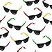 Big Mo's Toys 12 Pack 80's Style Neon Party Sunglasses – Fantastic Party Pack Favors, Party Toys for Goody Bags