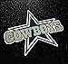 Dallas Cowboys Star with Text Sticker Vinyl Decal 5 SISEZ Truck Window Helmet Motorcycle Hard Hat Bumper Laptop Wall Art Emblem Large Dallas Cowboys Sticker (3