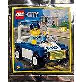Blue Ocean Lego City Policeman and Car Set 952201 (Bagged) - 31 Pieces, 1 Minifigure, Age 6-12