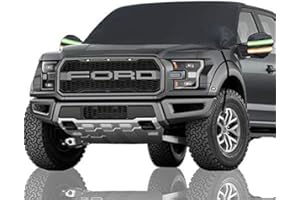 Windshield Snow Ice Covers Extra Larger Size 97"x 63" Shade Waterproof Sun Protection All Cars, Trucks, SUVs, MPVs
