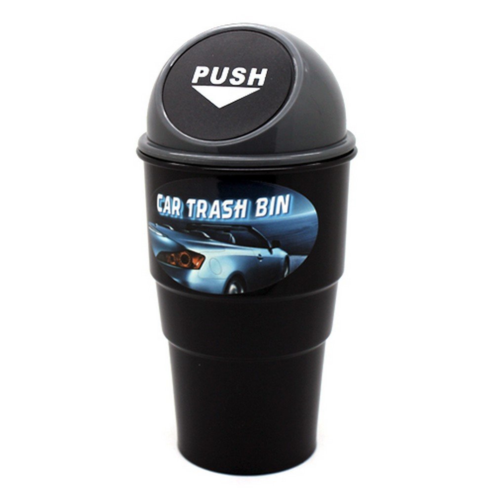 Ashtrays Blue Sodez Car Cup Holder Rubbish Bin Garbage Can Trash