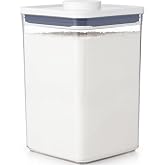 OXO Good Grips POP Container, Airtight Food Storage for Pantry, 4.4 Qt | One-push Airtight Seal, Store Dry Goods like Flour,