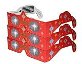 3D Christmas Glasses - Holiday Specs - Transform Christmas Lights Into Magical Images - Christmas Star - 3 Pairs by 3Dstereo Holiday Eyes Glasses