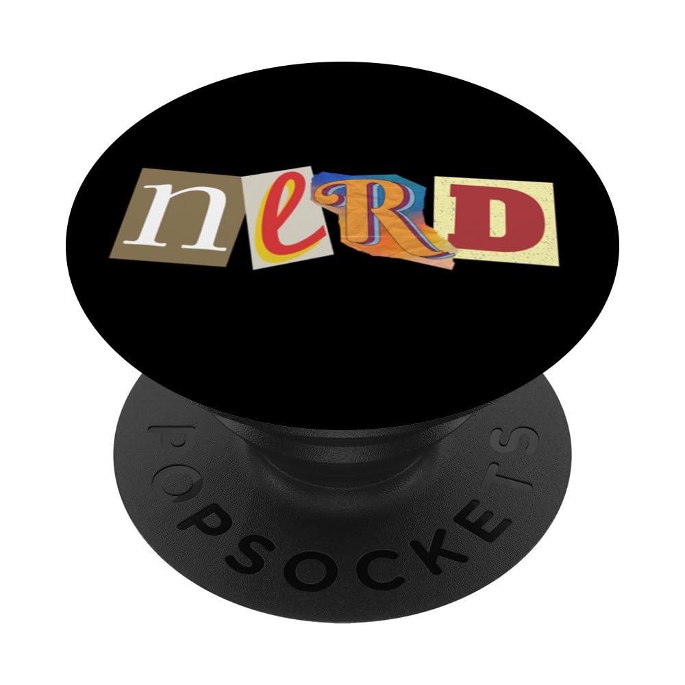 Retro Nerd is inner nerd gifts is Funny Nerdy Gifts PopSockets Swappable PopGrip