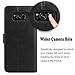 AMOVO Galaxy S8 Case, Samsung Galaxy S8 Wallet Case Cover [Detachable Wallet] [2 in 1] [Premium Vegan Leather]Samsung S8 Case Leather with Gift Package (Black)