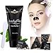 LuckyFine Blackhead Remover Mask, Peel Off Black Mask, Deeply Purifying Cleansing Black Head, Acne Treatment Oil Control 60g。